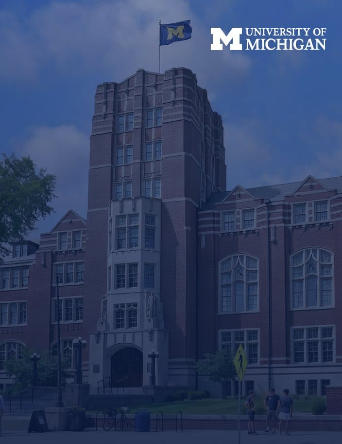 University of Michigan campus tower